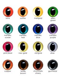 Resultado de imagem para list of eye colors