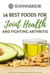 14 of the Best Foods for Joint Health and Fighting Arthritis | Joints allow us to live and move in the way that makes us happiest. Don’t let an unhealthy diet, illness, injury, or age take joint health away from you! Give these foods a try. #JointFoods #HealthyFoods #VeganDiet