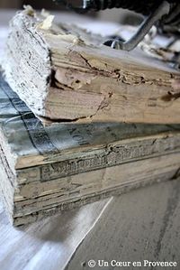 shabby french books