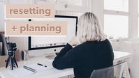 Getting Organised + Business Planning for a New Month ☀️ - YouTube