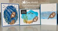 awesome otters stampin up cards - Google Search