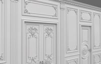 Classic wall 3D model - TurboSquid 1674264