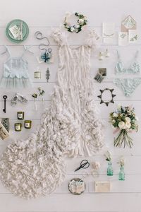 Flat Lay / The Botanist / Styling by The LANE. / Wedding Style Inspiration / LANE (instagram: the_lane)