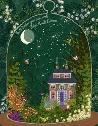"Build therefore your own world." - Ralph Waldo Emerson | Mystical Terranium by Joy Laforme