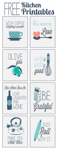 Free Kitchen Printab