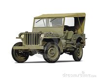 Toy Army Jeep