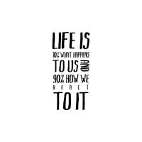 "We cannot change our past... we cannot change the fact that people will act in a certain way. We cannot change the inevitable. The only thing we can do is play on the one string we have, and that is our attitude. I am convinced that life is 10% what happens to me and 90% of how I react to it. And so it is with you... we are in charge of our attitudes.” - Charles R. Swindoll ***** #thedailypositive #teampositive #personalgrowth #personaldevelopment #selfhelp #selfimprovement #motivation #inspira
