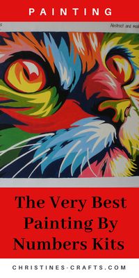 Painting by numbers kits for adults are a fabulous way of connecting with your artistic side and produce stunning artwork for your wall. This is a comprehensive review of Winnie's Picks telling you all you need to know. Read this article and be inspired! #christinescraftsuk #paintingbynumbers #paintingbynumbersforadults #paintingbynumberskids