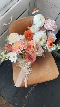 Rust + Thistle on Instagram: "A beautiful day for Kayla + Robert today out on the vineyard. They are probably up at the altar right about now. Xx✨🥂 #fromwhereistand #design #idaho #weddingflowers #florist #florals #floraldesign #vscocam #flowers #dsfloral #pursuepretty #rsblooms #bouquets #flowersofinstagram #vscogrid #weddings #vsco #boise #boiseflorist #flowers #floral #bouquet #wedding #centerpieces #bridalbouquet #fyp #peach #zinnias #reels #floralreel #floralreels"