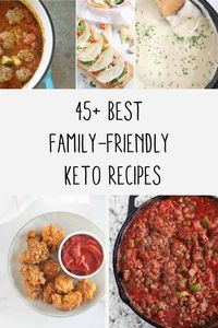 Not sure what to make for dinner? Here's a roundup of my best family-friendly keto dinners that are also egg-free, dairy-free, gluten-free, and Paleo! #paleodinners #ketodinners #familyfriendly #glutenfree #dairyfree #eggfree