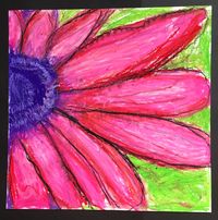 abstract artwork is (artwork that focuses on mainly lines, shapes and colors), which is how Georgia O’Keeffe depicted a lot of her flowers in her work. S