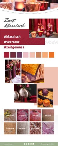Helle Akzente und eine experimentelle Blütenauswahl dienen als Kontrast in kraftvollen Inszenierungen. Neuartig interpretiert schaffen traditionelle Komponenten jedes Jahr neue Highlights.