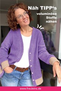 In diesem Blogbeitrag zeige ich, wie du voluminöse Stoffe (Lana Cotta) verarbeitest. Nähtipps vom Nähprofi: Nähen lernen leicht gemacht