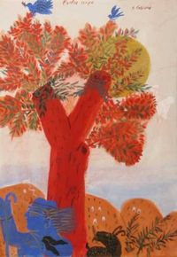.:. L'arbre rouge ALECOS FASSIANOS Born in athens, in 1935.