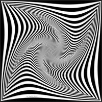 Optical illusion.
