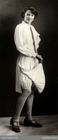 Dammode, 1929. Foto: Erik Holmén för Nordiska Kompaniet