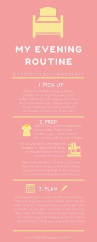 Why You Should Have an Evening Routine - The Healthy Happy Woman