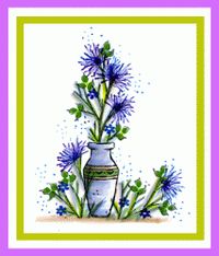 Twiggy Aster Vase