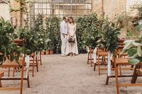 Slow wedding en un invernadero · Foto, The Visual Partners · Wedding planner, Happy Endings Barcelona