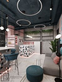 DE&DE/Beauty salon “Tricky mechanics” on Behance