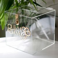 Wishing Well Card Box | Clear Acrylic