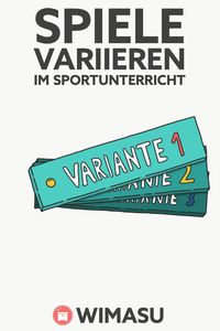 Die Grundidee ist es, ein bekanntes Spiel in möglichst vielen Formen zu spielen, um der Klasse (für die weitere „Arbeit“ im Sportunterricht) zu verdeutlichen, dass…ein Spiel und Spielregeln veränderbar sind und dies Spaß machen kann.ein Spiel sich dadurch hinsichtlich Bewegungsintensität/Taktik/Teamgeist/… verändert.ein Spiel den Bedürfnissen einer Lerngruppe angepasst werden ka