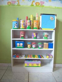 A decoração das paredes e espaços da EBI - Escola Bíblica Infantil, além de produzir um efeito visual agradável, revela de forma evidente...