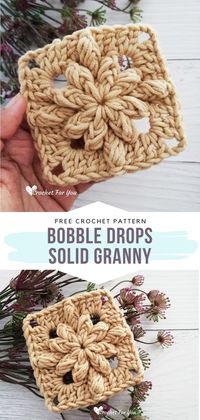 Floral Granny Squares - Ideas and Free Crochet Patterns