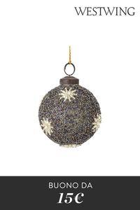 Pallina di Natale Milada 2 pz, Ø7 cm di Bloomingville in vendita online ✓consegna gratis da €30 ✓reso facile ▷Scopri le offerte online