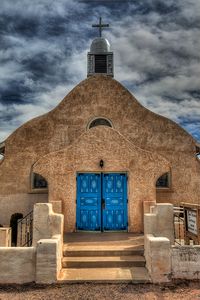 Old church in San Ysidro, New Mexico. The village has been a farming community…