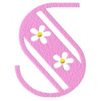 Machine Embroidery Designs - Daisy Days Alphabet Set