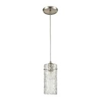 Elk Lighting - 60225/1 - Roubaix - 1 Light Mini Pendant in Transitional Style with Nature-Inspired/Organic and Southwestern inspirations - 10 Inches tall and 5 inches wide