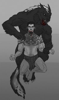 Therianthrope; anthro; furry; shirtless fantasy men; pathfinder; D&D; pathfinder; dnd; man; male; werewolf