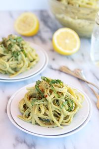 Creamy Avocado pasta