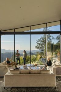 One of the most exclusive homes in the entire Napa Valley region has recently been listed for sale — asking a whopping $25 million. Surrounded by over 40 acres of lush grounds set amidst California’s world-class wine country, the striking architectural home goes by the name of Karinya, a moniker that originates from the Australian aboriginal culture and is simply translated as “peaceful home.”