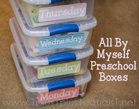 All By Myself Preschool Boxes from www.1plus1plus1eq...