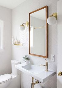 Decoração: Espelho no banheiro - Just Lia | Por Lia Camargo