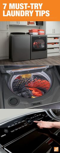 Between washing, drying, folding and sorting, laundry can be a major time commitment. Follow these seven tips and tricks to conquer your pile of laundry in half the time. Click to learn more.
