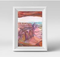 Canyonland National Park ACEO Original Art Watercolor | Etsy