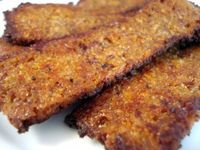 Vegan bacon - no processed ingredients