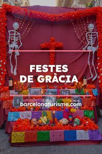 🎊 Festes de Gràcia are probably the best known neighborhood festivities, and it is a well deserved award: concerts, workshops, shows and especially their decorated streets 🦄 are on another level! 🤩