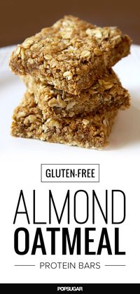 Gluten-Free Oatmeal Protein Bars