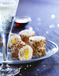Recette makis au foie gras et à la mangue - Cuisine / Madame Figaro