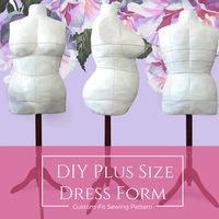 DIY Dress Form Sewing Pattern PDF Designer Sewing Patterns, Affordable Trend Reports and Fashion Designer Resources
