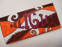 a faithful attempt: Chocolate Bar Wrapper Design