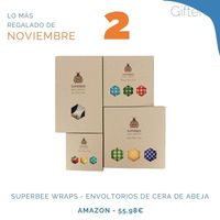2️⃣ > SUPERBEE WRAPS - ENVOLTORIOS DE CERA DE ABEJA.