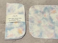 Excited to share this item from my #etsy shop: Cloth Baby Wipes. 8x8 100% Cotton Flannel. Eco friendly reusable washable cloth wipes and/or napkins