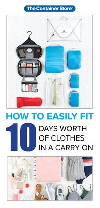 It can be done! Read our best tips to learn How to Pack for 10 Days in a Carry-on Bag