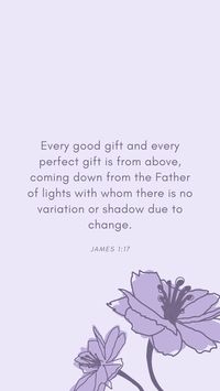 bible verse wallpaper; james 1:17