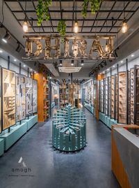 Hardware Store Interior Drew The Concept Of Raw And Contrasted Elements | Amogh Designs - The Architects Diary